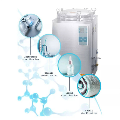 New 35 Liter Vertical Pressure Sterilizer Autoclave LED Display Automation