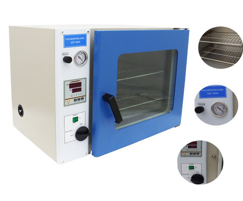 New 110V 1.9Cu ft Vacuum Drying Heating Oven Laboratory Equipment Chamber
