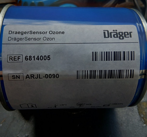New DRAGER 6814005 OZON SENSOR (BR6.6B26)