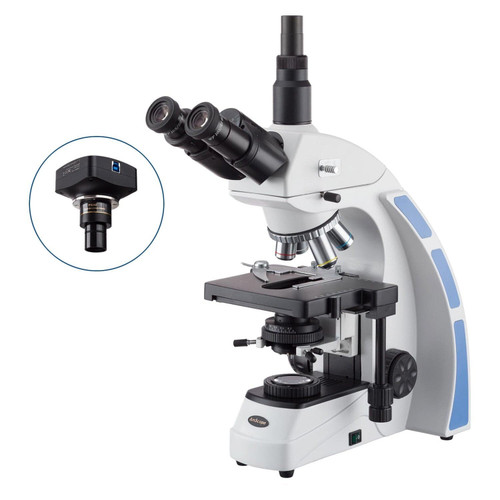 New Amscope 40X-2500X Trinocular Biological Compound Microscope 18MP USB