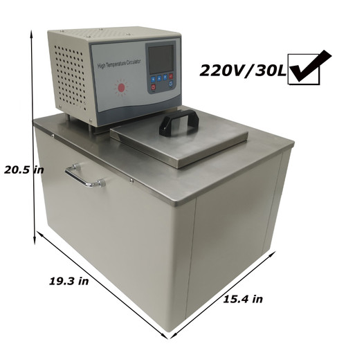 New 220V 30L Thermostatic Circulating Oil Tank High-Temperature Circulating