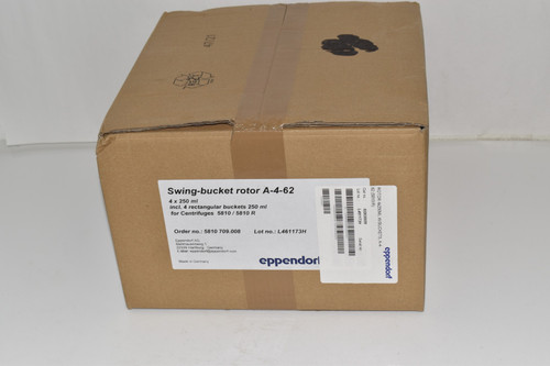 Eppendorf A-4-62 Swing Bucket Rotor W/ 4 Microplate Buckets -NEW (QVR49)