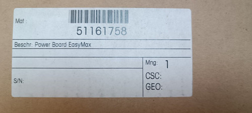 New METTLER TOLEDO 51161758 Power Board EasyMax