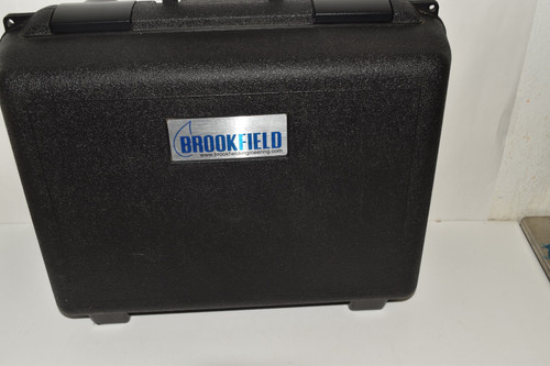 BROOKFIELD DV-III PROGRAMMABLE RHEOMETER- CASE -ACCESSORIES - NEW(DDX24)