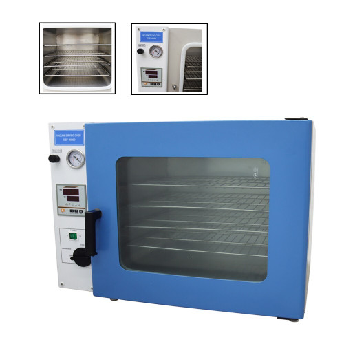 New 110V 1.9Cu ft Vacuum Drying Oven Drying and Heating Machine with 4