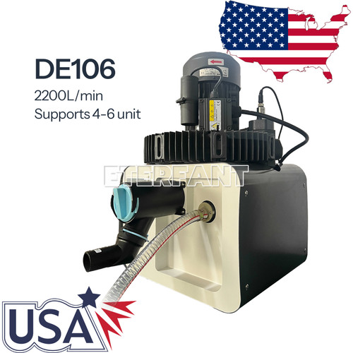 New Dental Electric Variable Frequency Suction Machine Vacuum System