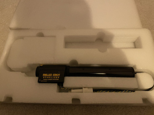 New Melles Griot STP-910 Stabilized HeNe Laser Head