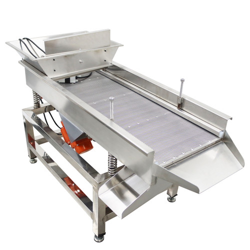 New 110V TB610 Stainless Steel Linear Vibrating Screen with 3mm Screen Dual