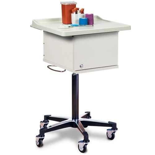 New Clinton Two-Bin Phlebotomy Cart Please see details in description