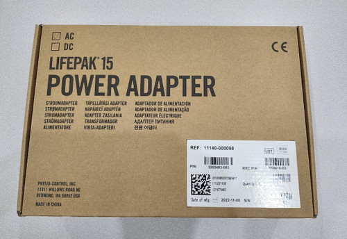 STRYKER LIFEPAK 15 AC POWER ADAPTER BRAND NEW MSRP 2402 1-YEAR WARRANTY