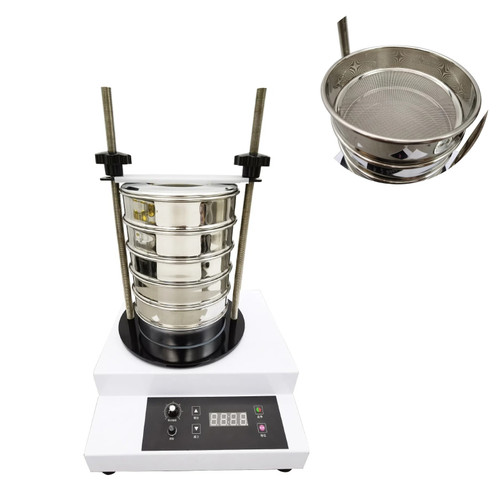 New Electric Auto Vibration Sifter Electromagnetic Sieve Shaker with Sieve