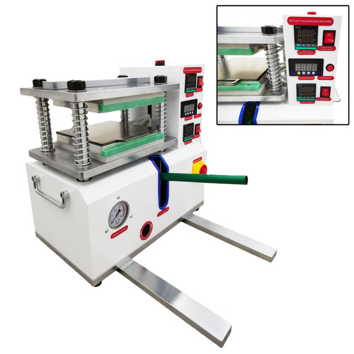 New 110V Small Lab Plate Vulcanizing Machine for Plastic/Rubber/Silicone