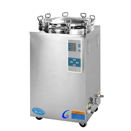 New Vertical Pressure Steam Autoclave Sterilizer LED Display Automation 105