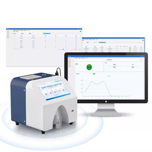New Ultrasonic Dairy Composition Analyzer Milk Tester with Data Management