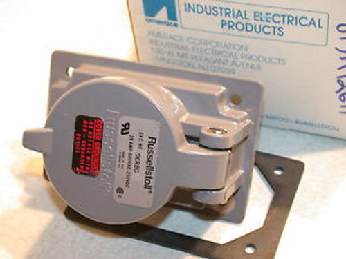 New Russellstoll Electric 20A Connector Receptacle Skr8G-2 Available