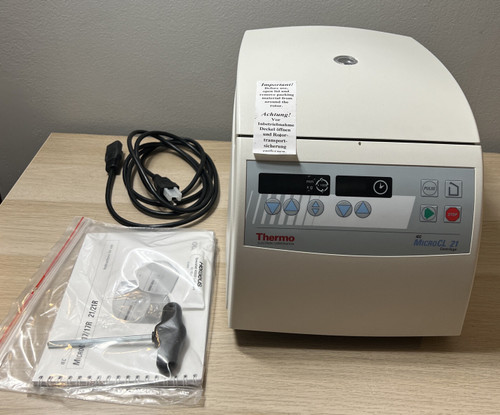NEW Thermo Scientific Sorvall Legend IEC Micro-CL 21 Benchtop Centrifuge