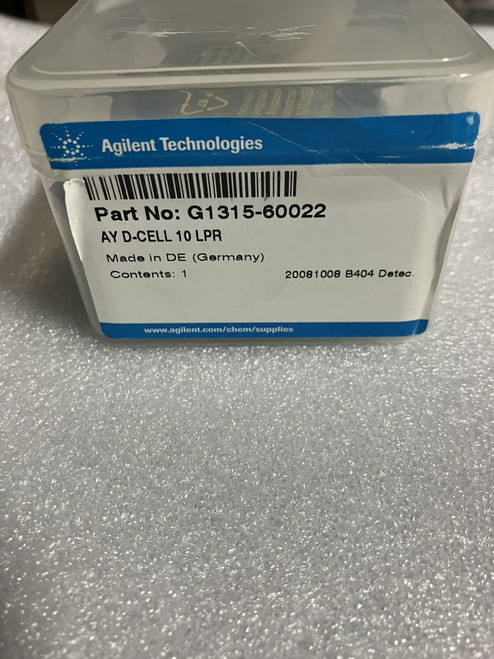 New Agilent G1315-60022 Standard Flow Cell