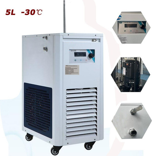 New 10L Lab Circulator Chiller Recirculating Chiller Water Bath Circulation