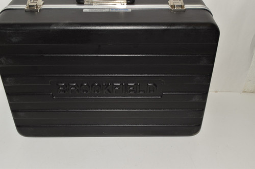 New BROOKFIELD DV-III ULTRA PROGRAMMABLE RHEOMETER- CASE -SPINDLES - MORE