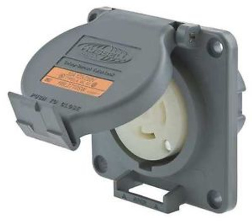 Hubbell Wiring Device-Kellems Hbl2710Sw Receptacle,L14-30 Nema