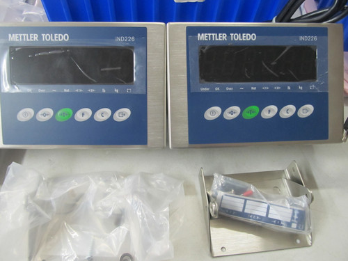 New Mettler IND226 Digital Weighing Terminal, 100-240vac, Stainless Steel,
