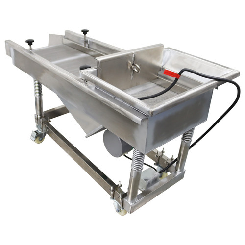New 220V 3mm Round Hole Screen Full Stainless Steel Linear Vibrating Screen
