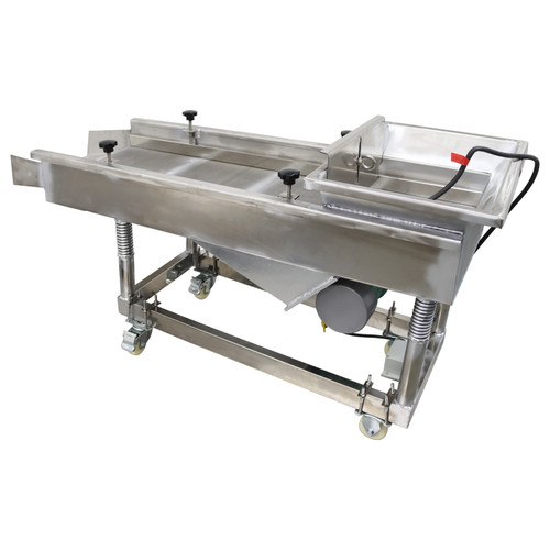 New 3mm Round Screen Linear Vibrating Screen Stainless Electric Sifter