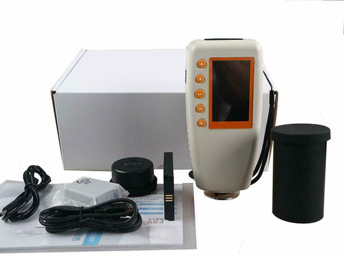New 11mm Spectrophotometer Color Difference Meter Analyzer Colorimeter 100
