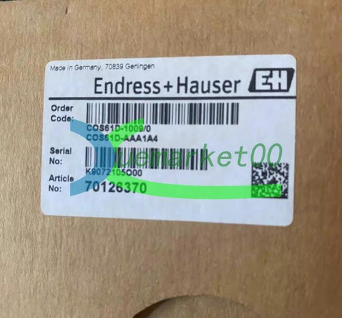 ONE New EndressHauser EH COS61D-AAA1A4 Dissolved Oxygen Sensor