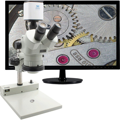 New Aven DSZV-44 Stereo Zoom Trinocular Microscope DSZV-44 10x - 44x