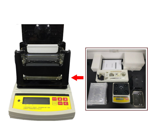 New Gold Purity Tester Density Tester Gold Karat Densitometer 2000g Maximum