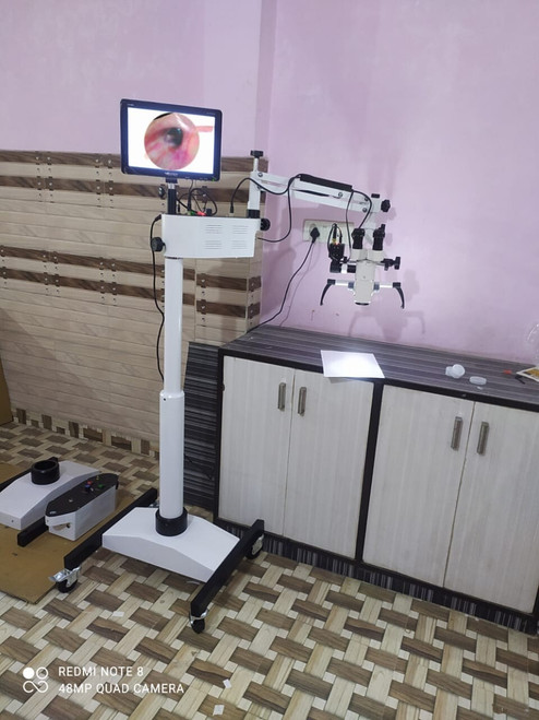 New ENT Operating Microscope 5 Step LCD, Camera, Motorized 359..
