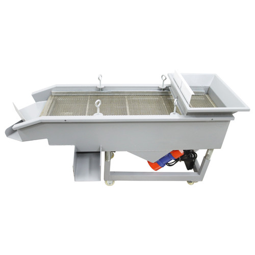 New Three-layer Linear Vibrating Screen with 6mm&4mm&2mm Mesh Screen 220V