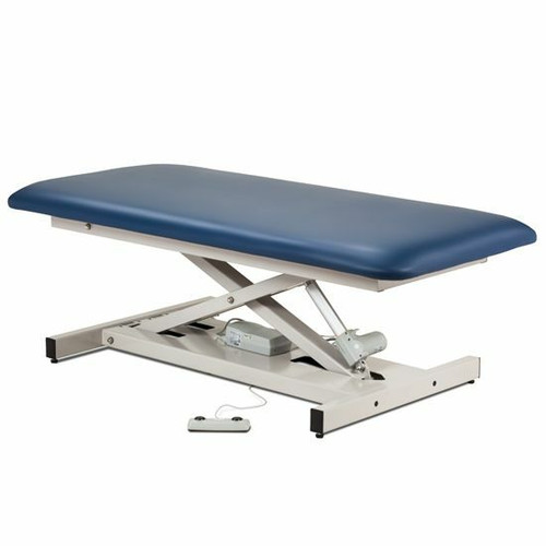 New Clinton Open Base Extra Wide Bariatric Straight Top Power Table Please