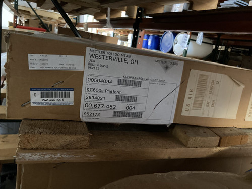 New Mettler Toledo MTAM KC600/s Weighing Platform LOAD CELL 600Kg Max