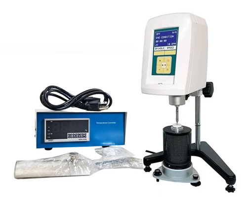 New High Temperature Rotary Viscometer Viscosity Meter with 503,300,000cP 15-250