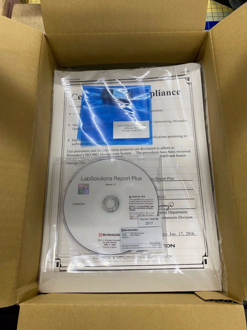 Shimadzu 225-31389-95 LABSolutions Report Plus Server License NEW