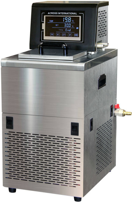 New Across International -20C to 99C 7L Compact SST Recirculating Chiller 110V