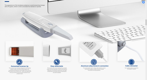 New dental Scan 33 intraoral dental scanner