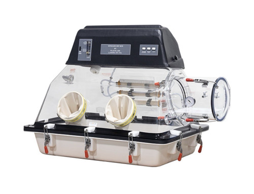 Plas-Labs 850-NB Nitrogen Dry-box glove box, 240V, Brand New, Shipping Available
