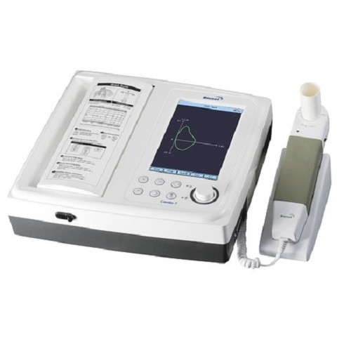 New Bionet 12 Channel Interpretive Resting ECG w/ Spirometer Cardio7-S