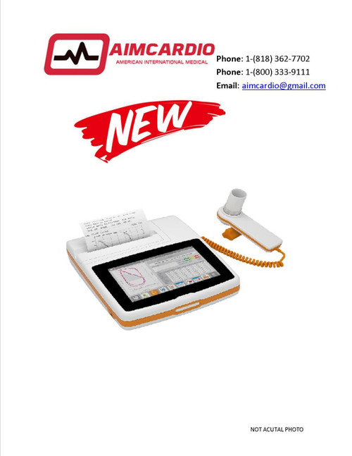 MIR Spirolab Spirometer Bluetooth 911080EMRNEW 911021