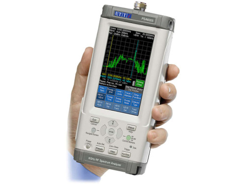 New TTi PSA6005 - 6.0GHz Handheld RF Spectrum Analyzer