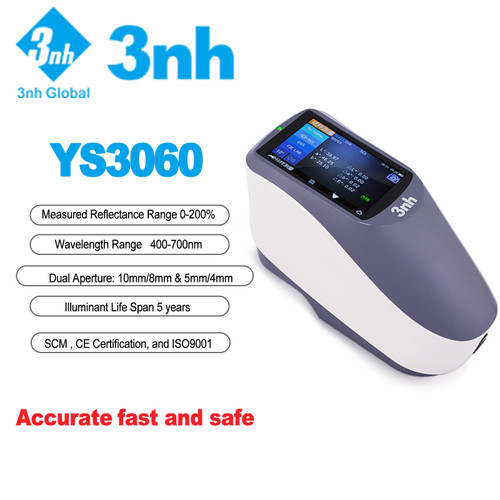3NH YS3060 Grating Spectrophotometer with UV SCI/SCE Bluetooth New Kd