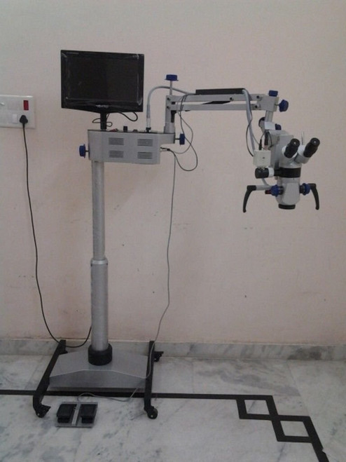 New Dental Operating Microscope Five Step with Camera, LCD, Motorized Not