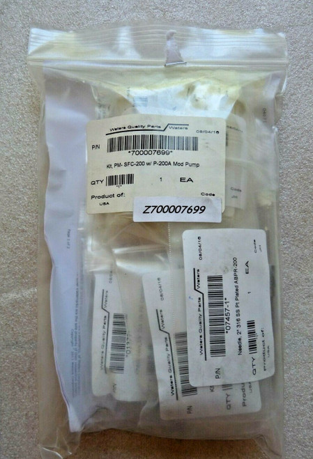 Waters 700007699 PM-SFC-200 Kit P-200A Mod Pump Preventative Maintenance Kit New