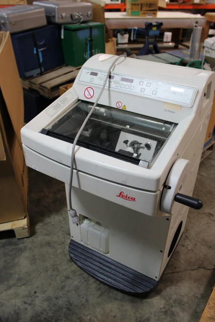 Leica CM1850 3 1 Cryostat Microtome WORKING 047131148