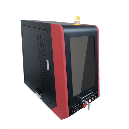 New MCW 20W Fiber Laser Engraver Laser Marking Machine Enclosed Engraver