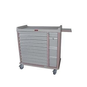 New Harloff AL420BOX OptimAL Aluminum 420 Capacity Unit Dose Medication Box