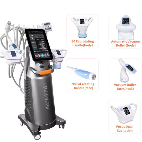 New 5 in 1 Vela Shape Body Slimming Machine RF Vacuum Rolling Body Lift Fat
